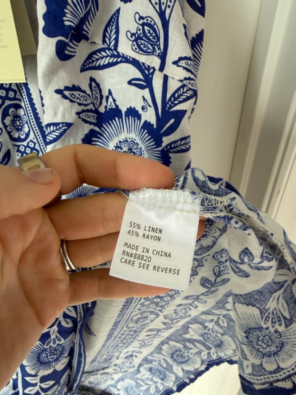 RACHEL ZOE 2 Piece Blue Floral  Pants and Tank Top Set Size 2X - Picture 6 of 12